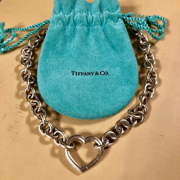 Tiffany & Co. Jewelry - 🔥🔥🔥Tiffany and Co. Heart Necklace-Choker